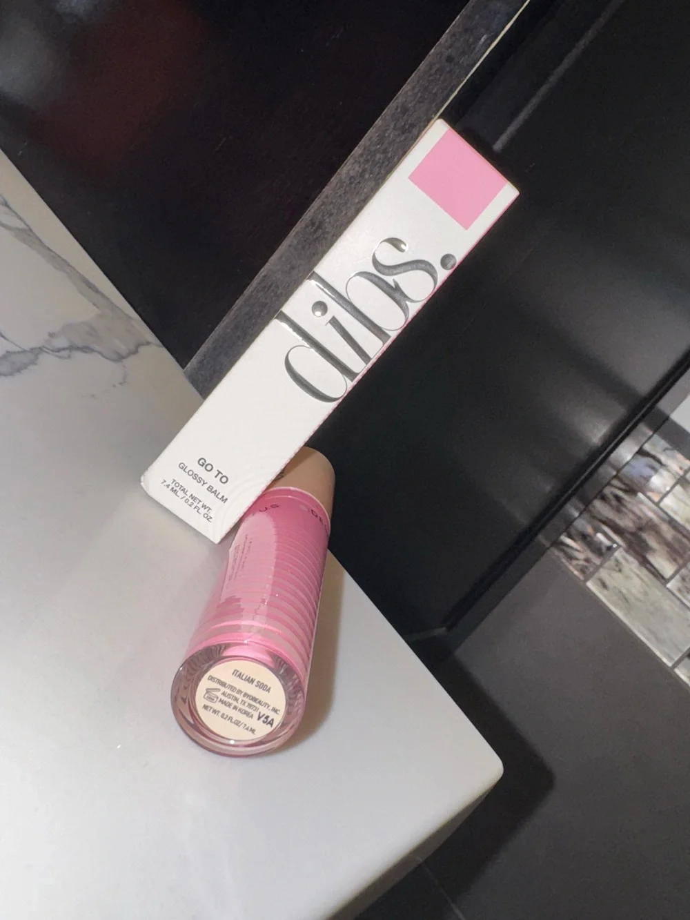 DIBS Beauty Go To Glossy Balm-Italian Soda